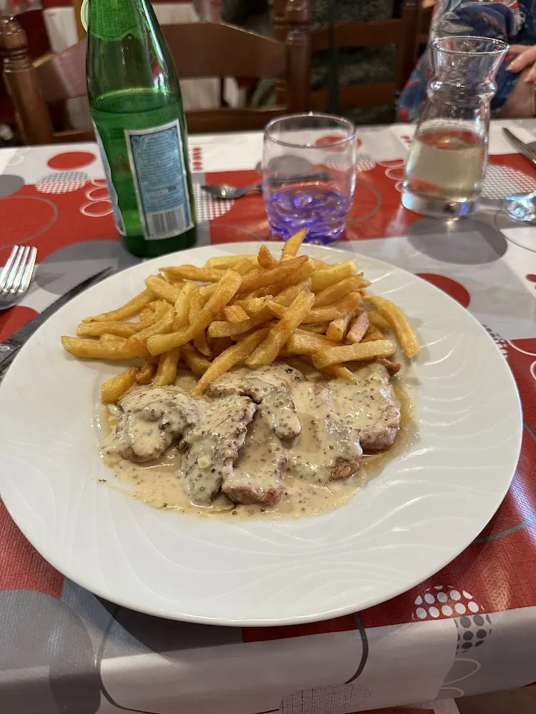 Filet Mignon de Porc Et Frites Maisons