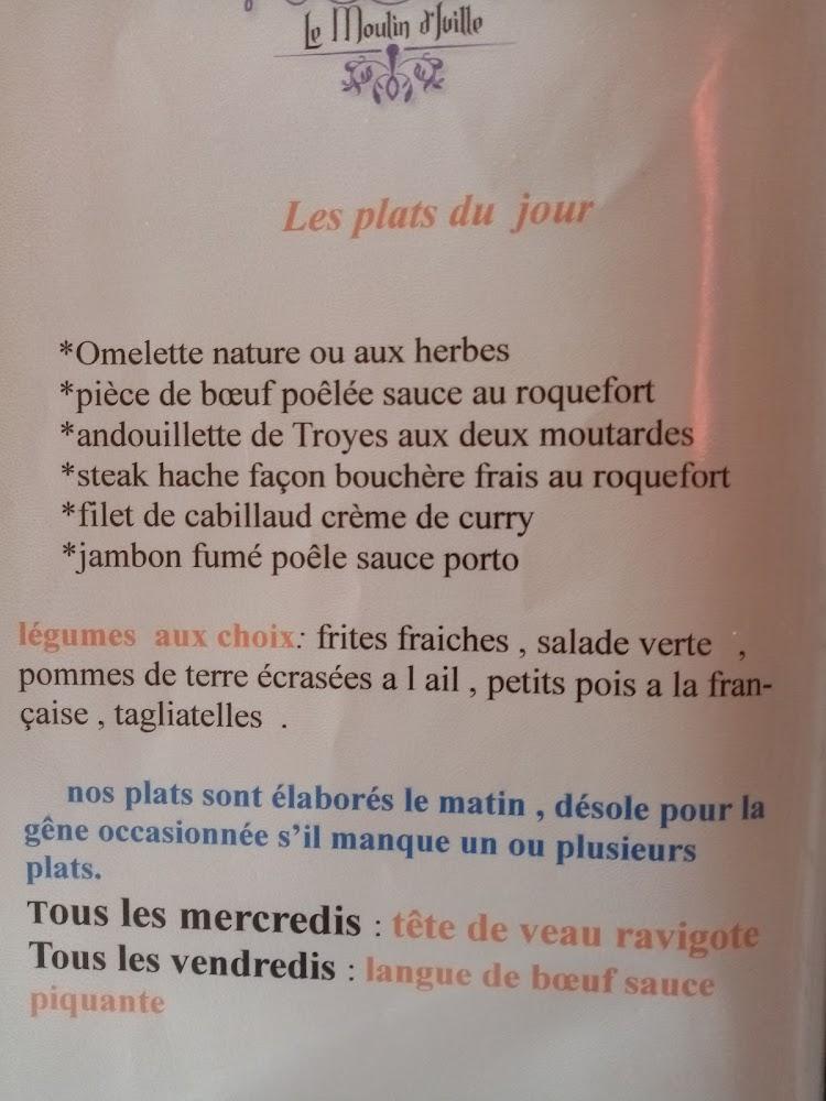 Le moulin d'Iville - Menu Image 1
