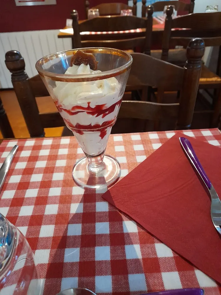 Verrine Vanille Fruits Rouge